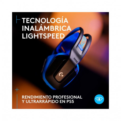 Audio Headset - Logitech G G535 Wireless LIGHTSPEED Boom Mic Compatible with PC/Console
