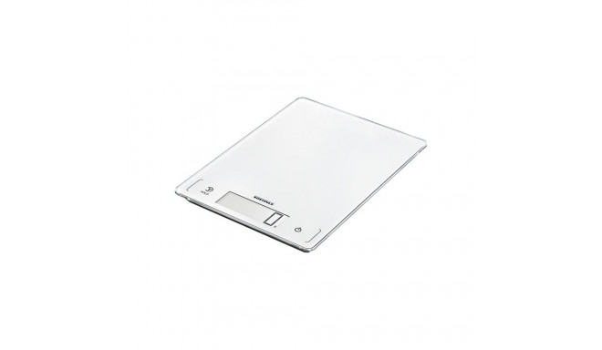 Kitchen Scale - Soehnle Page Profi 300 20kg Capacity LCD Display Glass White