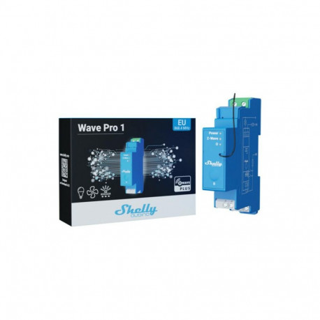 Home Automation - Shelly Wave PRO 1 16A 110-240V AC Relay