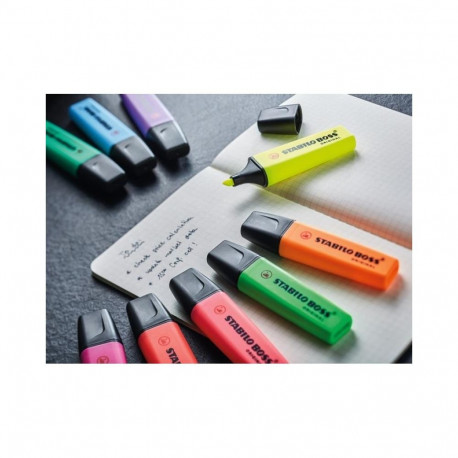 Office Supplies - STABILO BOSS ORIGINAL TEXTMARKER Chisel Tip 2-5 mm Blue