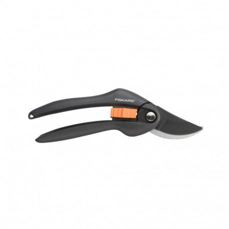 Garden Tool - Fiskars SingleStep Bypass Pruner P26 20.8 cm 200 g Black Orange