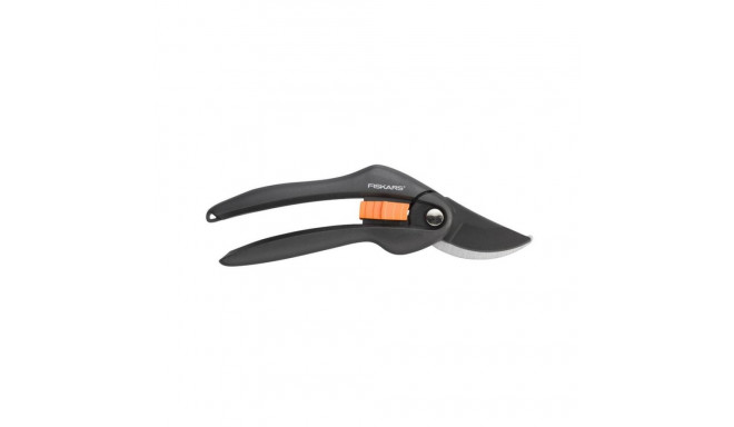 Garden Tool - Fiskars SingleStep Bypass Pruner P26 20.8 cm 200 g Black Orange