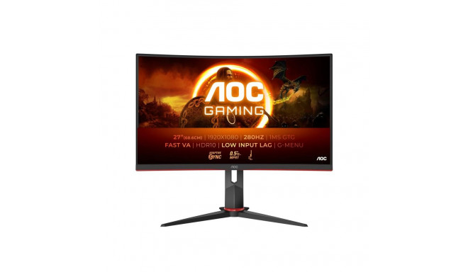 Monitor - AOC C27G2Z3 27", FHD, 240Hz, Curved, Adaptive Sync, HDR10, Black