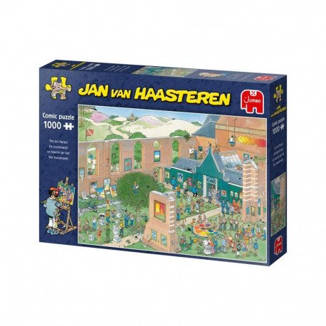 Puzzle - Jumbo Jan van Haasteren The Art Market 1000 Pieces