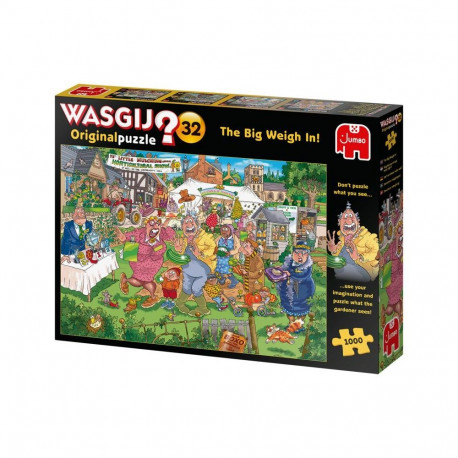 Cable Management - Jumbo Wasgij Original 32 Puzzle 1000 Pieces