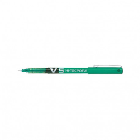 Office Supplies - Pilot V5 Green Ink Pen Pack of 12