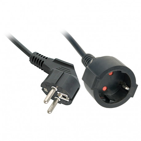 5m Schuko Mains Extension Cable Schuko Plug to Schuko Socket