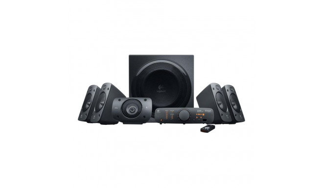 LOGITECH Z906 THX Surround Sound 5.1 Speakers - BLACK - 3.5 MM