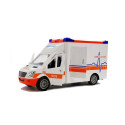 Ambulans na Baterie z noszami Dźwięk i Światło