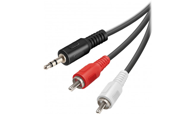 Vivanco kaabel 3,5mm - 2xRCA 1,5m