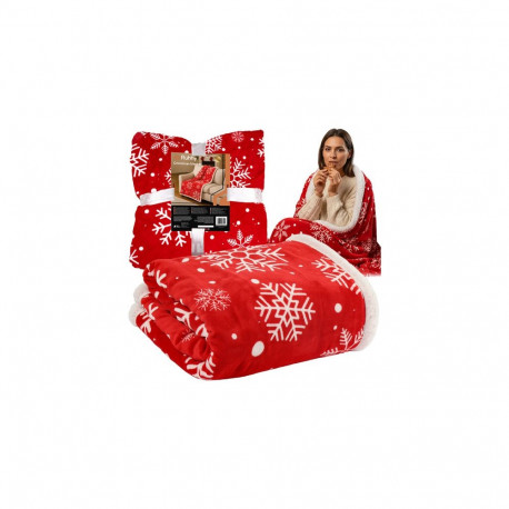 Ruhhy 26611 jõuluteemaline flanellpleed 1,3x1,7m