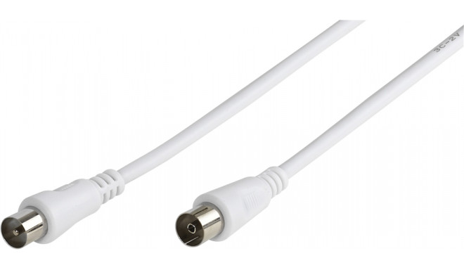 Vivanco antenna cable PS 15m, white