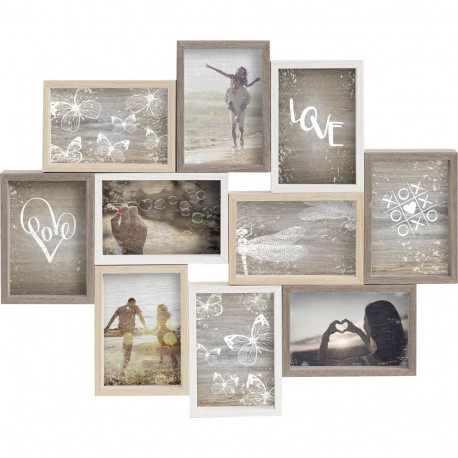 Nielsen Collage segavärviline 10 10x10x15 puidust galerii 8999345