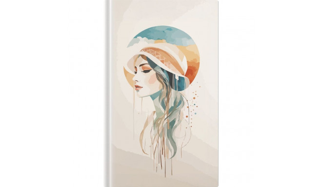 Kalendermärkmik NÄDAL B6 Pilt 2, kõvaköide, kunstnahast kaantega 2026a.