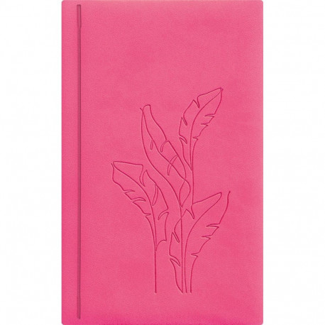 Kalendermärkmik NÄDAL B6 fuksiaroosa, kõvaköide, Fashion kaantega 2026a.