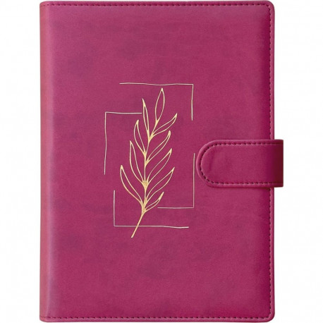 Boss A5 Nädal, horisontaal, bordoo, spiraalköide, Fashion kaantega 2026a.