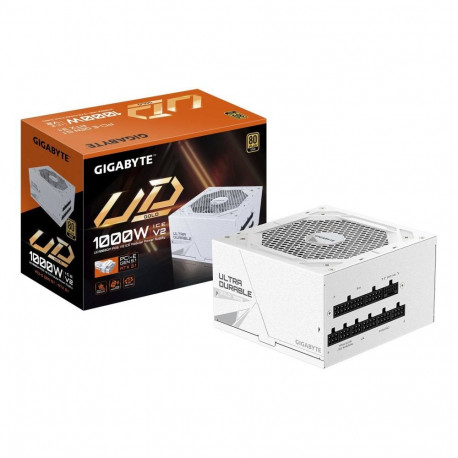 Gigabyte Power Supply||UD1000GM PG5 ICE|ATX 3.1|1000 Watts|Efficiency 80 PLUS GOLD|PFC Active|MTBF 1