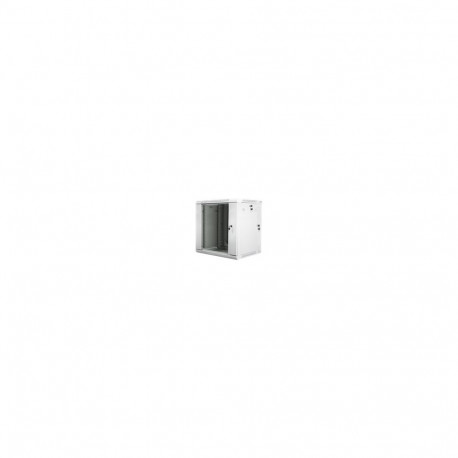 Lanberg LANBERG WF02-6612-10S Lanberg wall-mounted double section rack 19 flat pack 12U/600x600mm gr