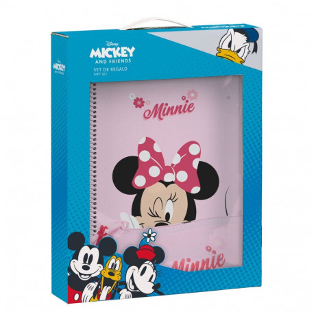 kingituskomplekt Minnie Mouse Naive Roosa 2 Tükid, osad