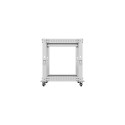 OPEN RACK 19" 12U 600X600-1100 ADJUSTABLE GREY LANBERG