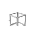 OPEN RACK 19" 12U 600X600-1100 ADJUSTABLE GREY LANBERG