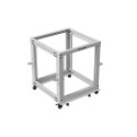 OPEN RACK 19" 12U 600X600-1100 ADJUSTABLE GREY LANBERG
