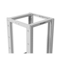 OPEN RACK 19" 18U 600X800 GREY LANBERG