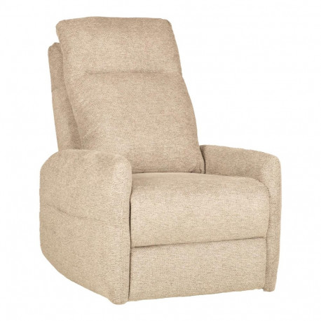 Recliner armchair KATY with electric mechanism and massage function, beige