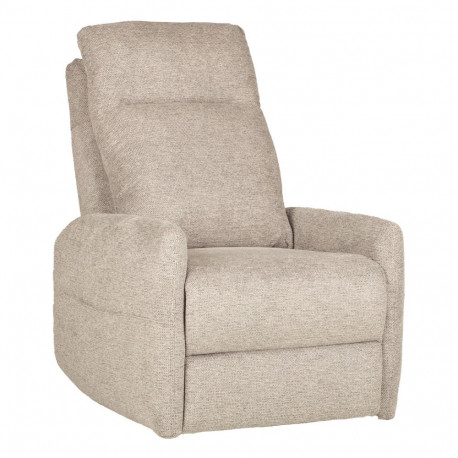 Recliner armchair KATY with electric mechanism and massage function, grey