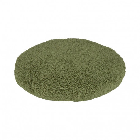 Pillow LARRY round, D40x16cm, green