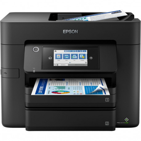 WorkForce Pro mitmefunktsiooniline printer WF-4830DTWF USB LAN WLAN skannimine kopeerimine faks dupl