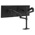 Ergotron LX Dual Monitor Arm, monitor mount (black)