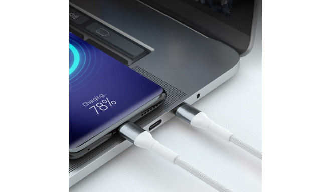 3mk Hyper Cable 3mk Hyper Cable N-SERIES USB-C / USB-C 1m 20V/3A 60W / white