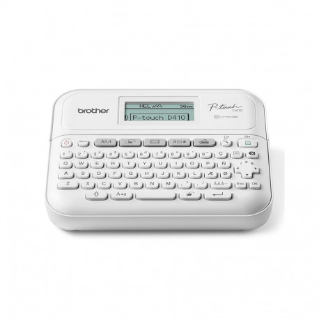 Brother PT-D410VP label printer ZINK (Zero-Ink) 180 x 180 DPI Wired TZe QWERTY