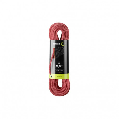 Edelrid 710790802000 climbing rope Red 80000 mm 9.8 mm Polyamide 1 pc(s)
