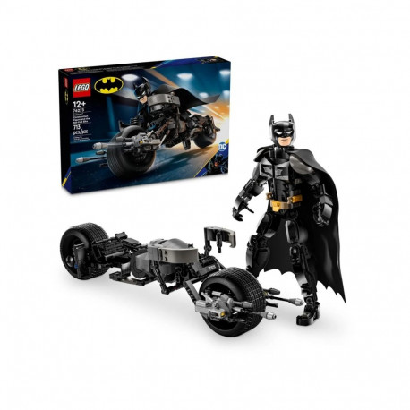 LEGO BATMAN 76273 Batman ehitusfiguur ja Bat-Pod rattas