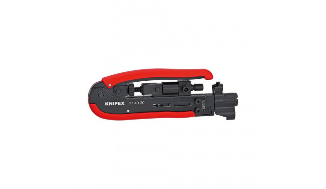 Knipex 97 40 20 SB must, punane