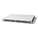 Cisco Catalyst 1200-48T-4G nutikas lüliti, 48-porti GE, 4x1GE SFP, piiratud eluaegne kaitse (C1200-4