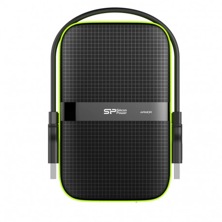 Silicon Power Armor A60 external hard drive 4000 GB Black, Green