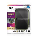 Silicon Power Armor A60 väline kõvaketas 4000 GB must, roheline