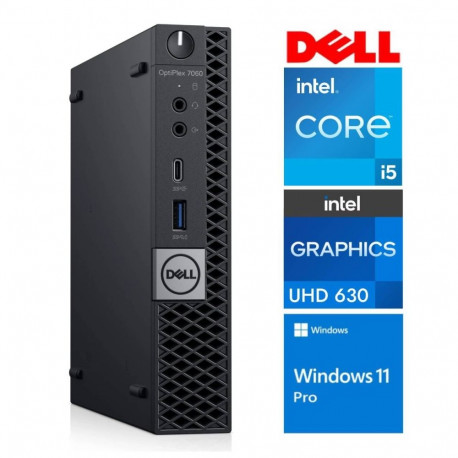 DELL 7060 Micro i5-8500T 16GB 512SSD M.2 NVME WIN11Pro