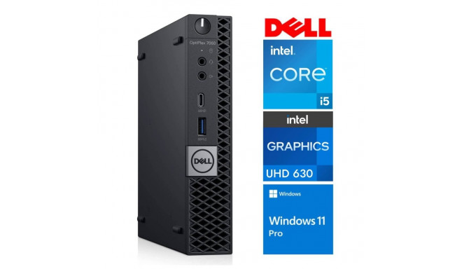 DELL 7060 Micro i5-8500T 8GB 128SSD M.2 NVME WIN11Pro