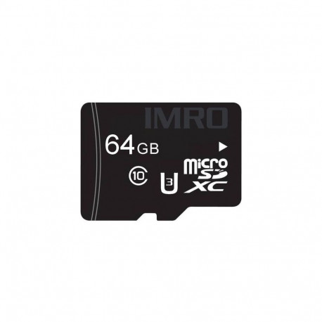 IMRO MICROSD10/64GB UHS-3 ADP memory card MicroSDXC Class 10