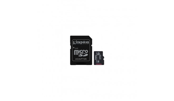 Kingston Technology 16GB microSDHC Industrial C10 A1 pSLC Card + SD Adapter