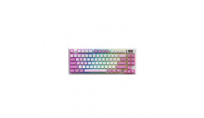 Gaming keyboard Forge GK600 TKL W Violet US