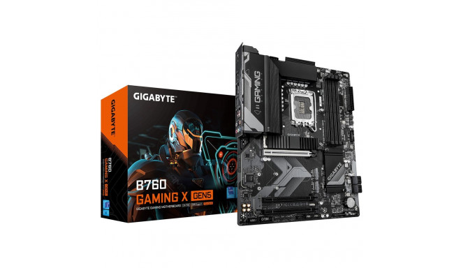 Gigabyte B760 GAMING X GEN5 emaplaat Intel protsessoripere LGA1700 protsessoripesa DDR5 toetatud kõv