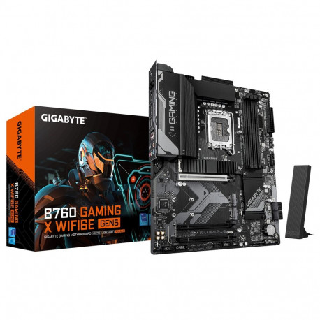 Gigabyte B760 G X WF6E GEN5 | Processor family Intel | Processor socket LGA1700 | DDR5 | Supported h