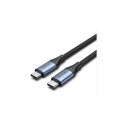 CABLE USB-C BRAIDED/1M GRAY TAVHF VENTION