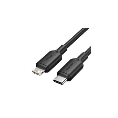 CABLE USB-C TO LIGHTNING/2M BLACK LAKBH VENTION