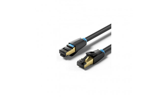 PATCH CABLE CAT.8 SFTP/0.5M BLACK IKABD VENTION